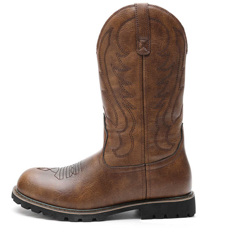 Large Size 48 Men's Boots Clas - Embroidery Garments ulasan dan harga