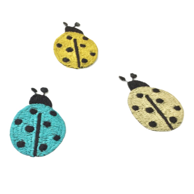 49pcs/Lot Sew Creative Embroid - Embroidery Lady Bug ulasan dan harga