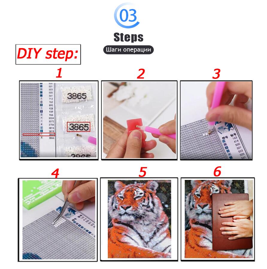 Full Diamond Embroidery Kit Ne - Embroidery Rose ulasan dan harga