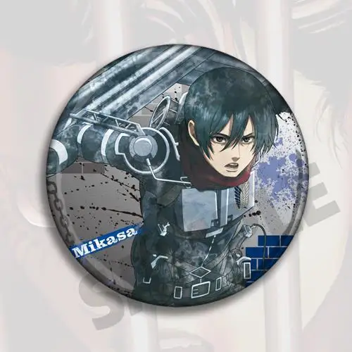 Attack on Titan Anime Merch Ba - Embroidery Reddit ulasan dan harga