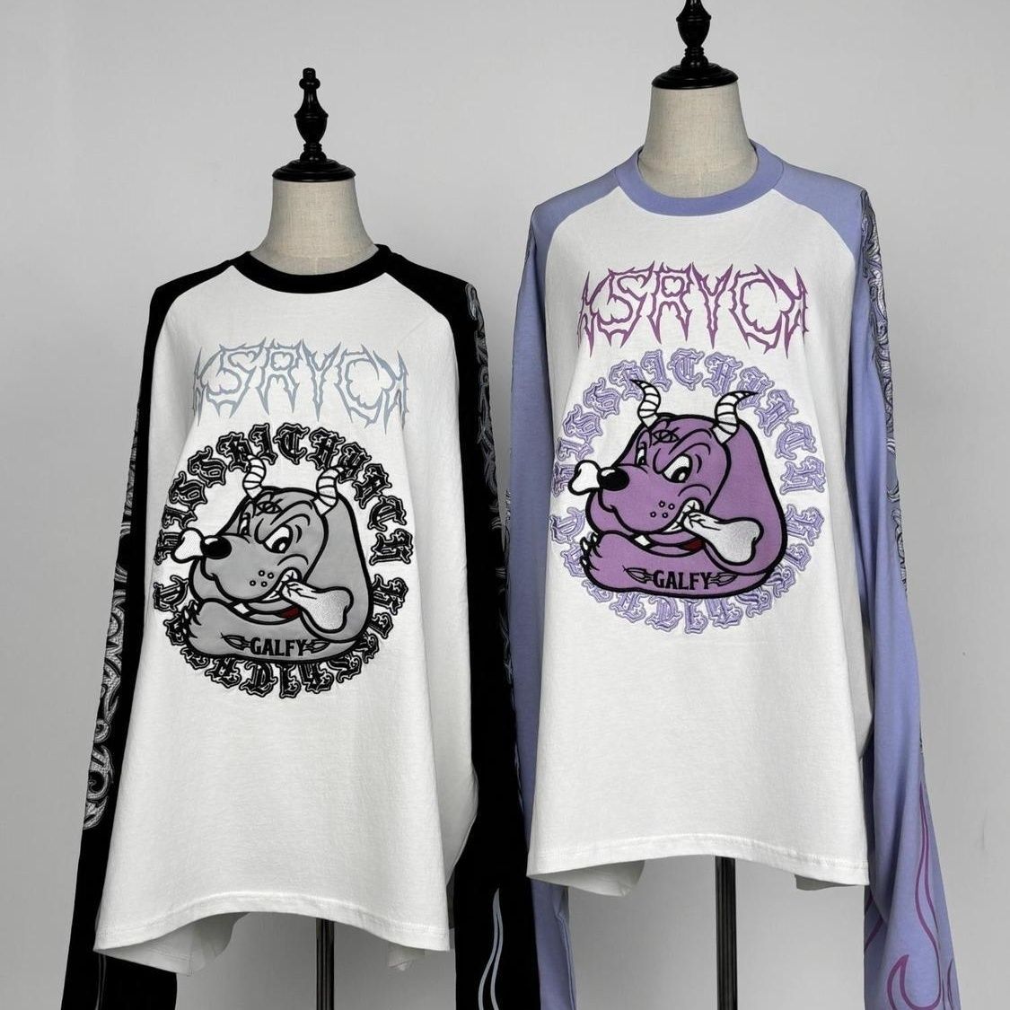 Y2K Japanese Harajuku Streetwe - Embroidery Cotton Shirt ulasan dan harga