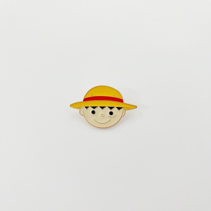 One Piece cartoon pin badge fe - Embroidery Reddit ulasan dan harga